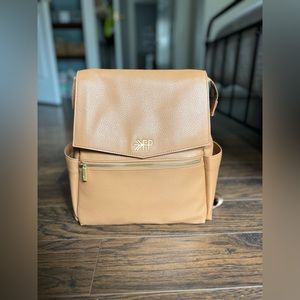 Freshly Picked Mini Classic Diaper Bag-Butterscotch